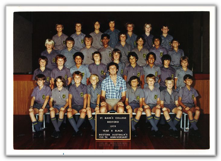 DJ School Photo St Marks Year 8 1979